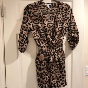 Leopard romper